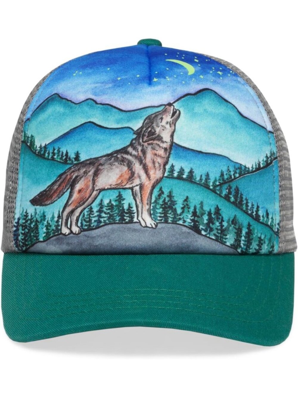 Kids' Artist Series Trucker Hat - Stylish, Adjustable, Sun Protection, Fun